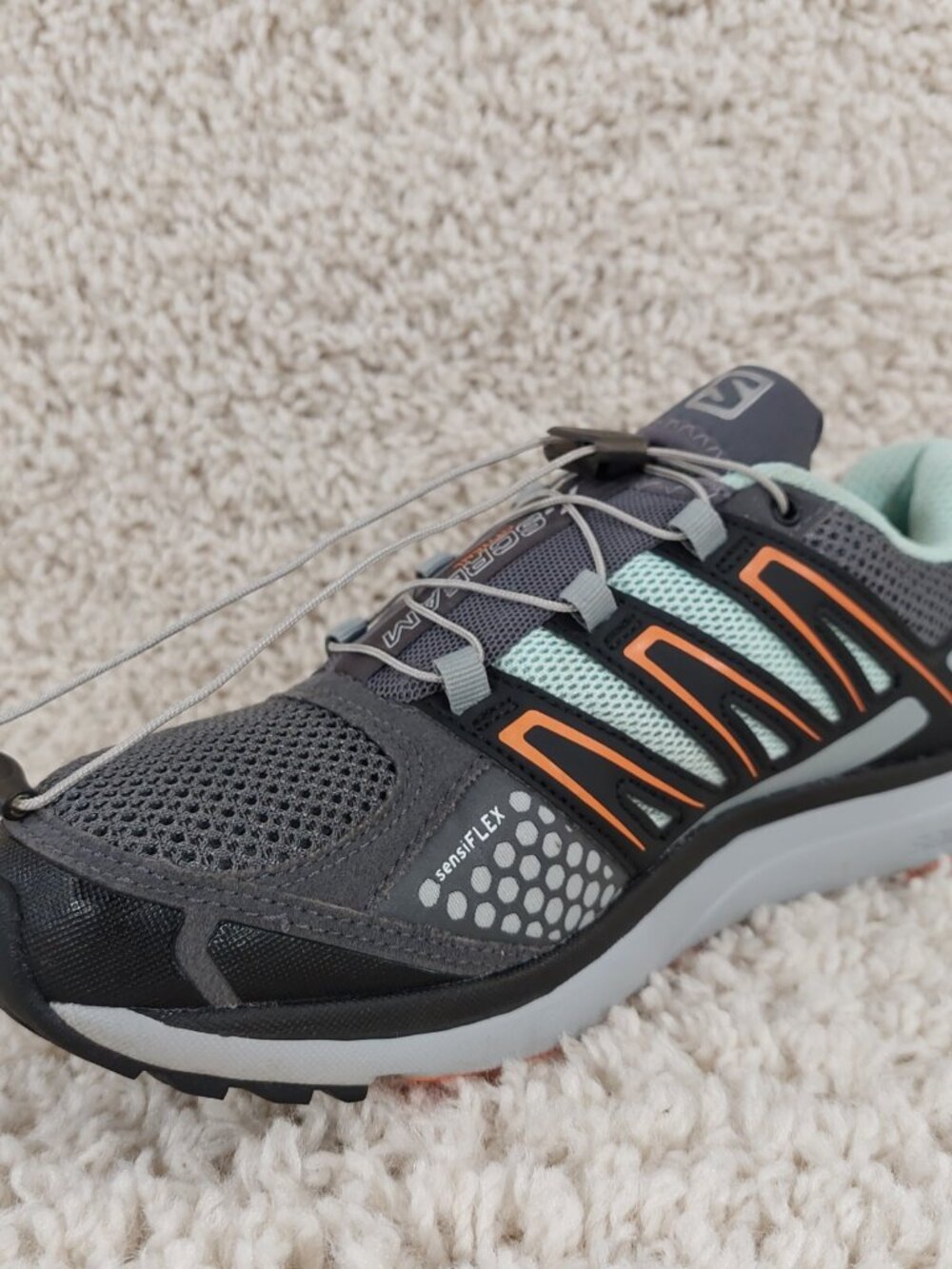 Salomon Amputee Right Shoe Womens Sz 7.5, City Trail Series X-Scream (No Insole)